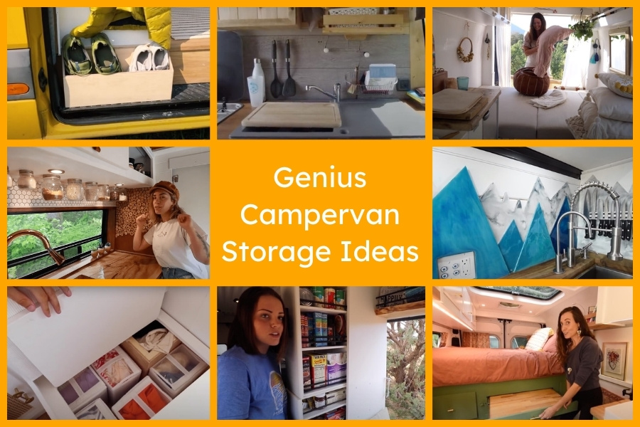 20 Genius Campervan Storage Ideas For You To Steal!